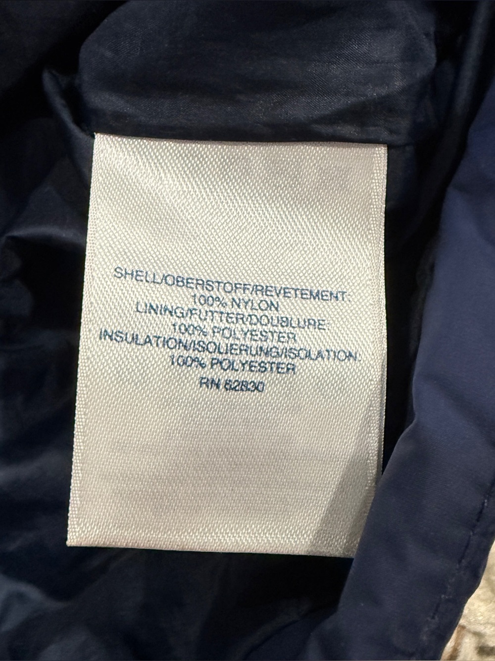 Land's End Blue Puffer Jacket - Picture 6 of 10